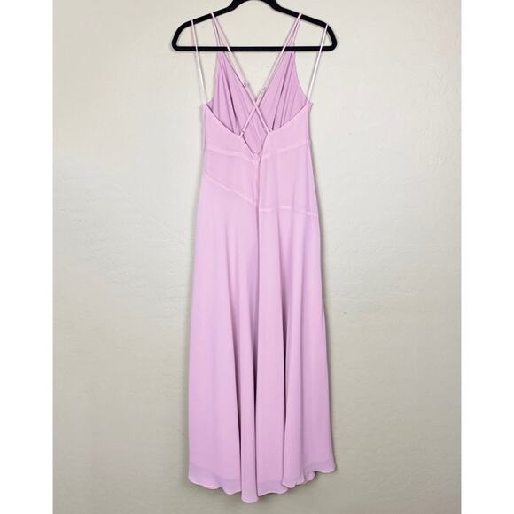 ASTR the Label Holland Ruffle Detail Maxi Dress in Lilac, Medium - Picture 8 of 12
